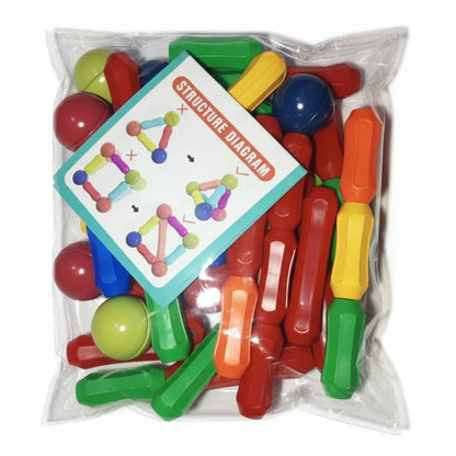 STEM Magnetic Sticks Block Set